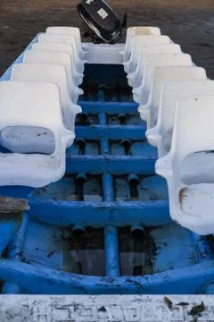 Old passenger boat Stock Photos