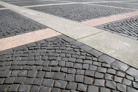 Old pavement background and texture Stock Photos