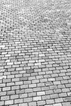 Old pavement of granite texture. Stock Photos