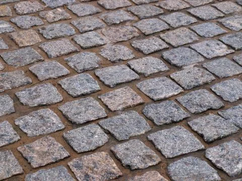 Old pavement Stock Photos