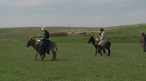 Old Peasants in The Village Stock Footage 46056164