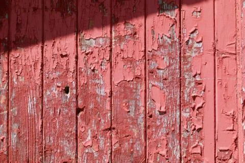 Old Peeling Red Barn Siding Stock Photos