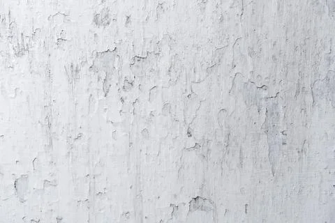 Old peeling white painted wall Stock Photos