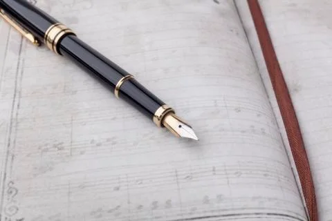 Old pen Stock Photos