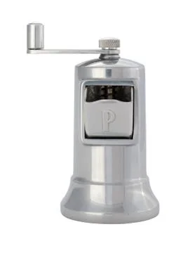 Old pepper grinder with a clipping path Foto stock