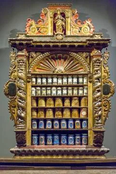 Old pharmacy llivia 写真素材