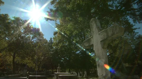 Old Philadelphia Graveyard 1 Stock Footage 27806012