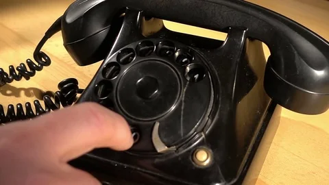 Old Phone Stock Footage 75534722