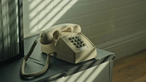 Old Phone Pan Left To Right Stock Footage 149166982