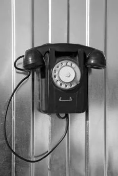 Old phone Stock Photos