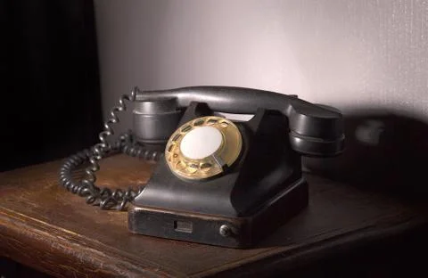 Old phone Stock Photos