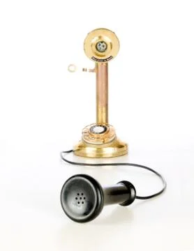 Old phone Stock Photos