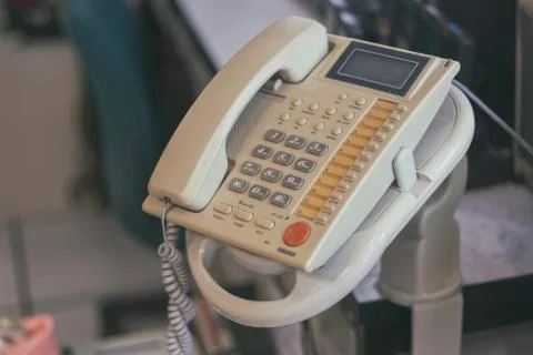 Old phone Stock Photos
