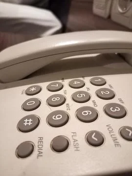 Old phone Fotos de archivo