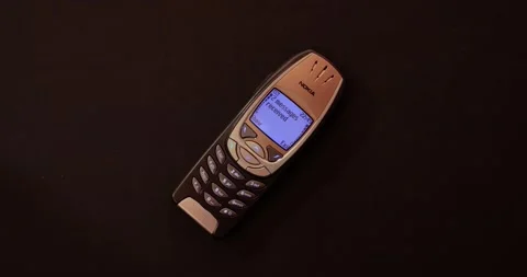 Old Phone Text Message 動画素材 218993869
