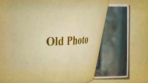 Old Photo Album Stock After Effects