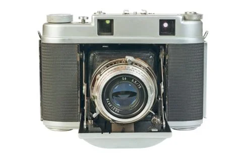 Old photo camera Stock Photos