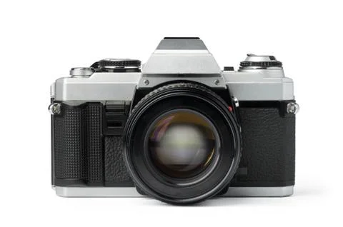 Old photo camera Stock Photos