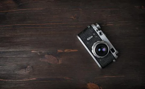 Old photo camera Stock Photos