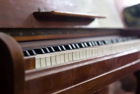The old piano Stock Photos