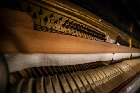 Old Piano Stock Photos