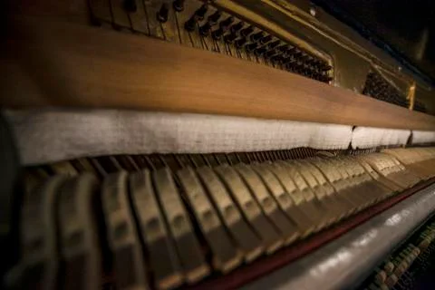 Old Piano Stock Photos