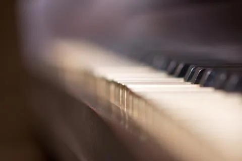 Old piano Stock Photos
