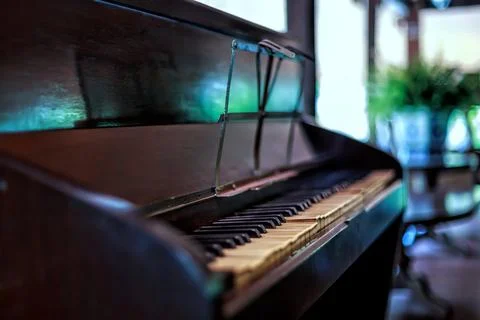 Old piano Foto stock