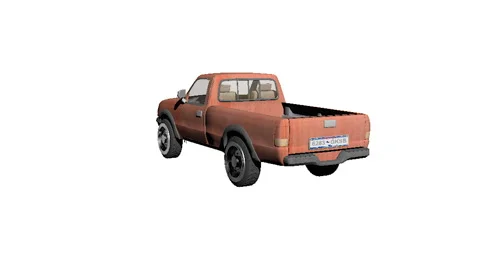 Old pickup Stock Footage 163058451