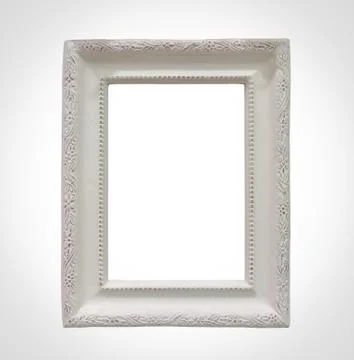 Old picture frame close up Stock Photos