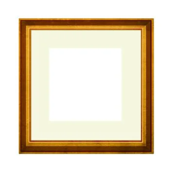OLD PICTURE FRAME Stock Illustration