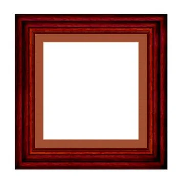 OLD PICTURE FRAME Stock Illustration