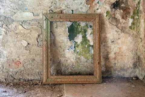 Old picture frame Stock Photos