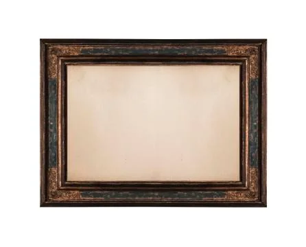 Old picture frame. Stock Photos