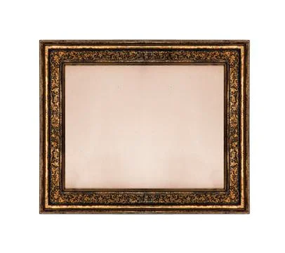 Old picture frame. Stock Photos