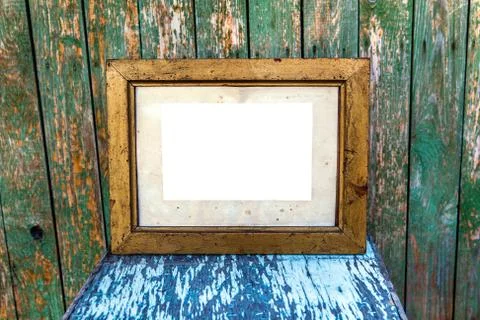 Old Picture Frame Foto stock