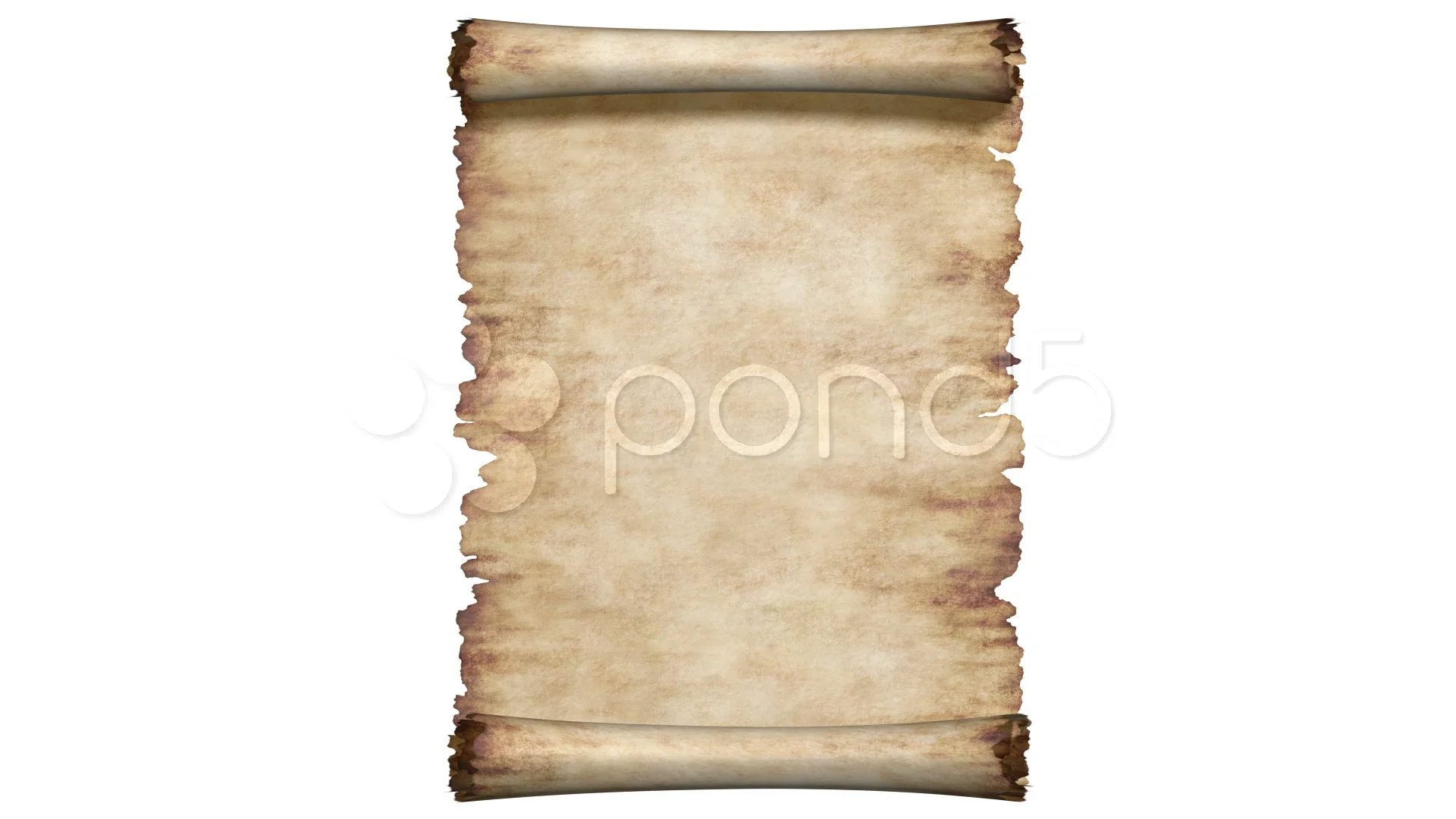 Parchment roll stock image. Image of object, document - 19838533