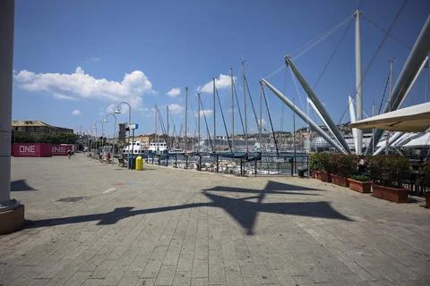 Old pier during daytime Stock Photos