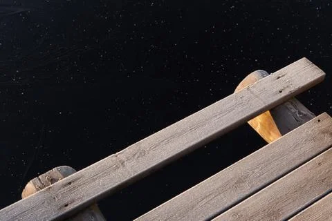 Old pier Foto stock