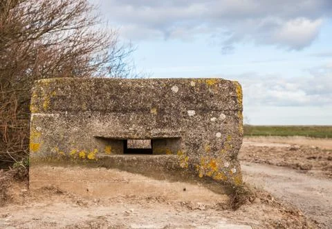 Old pillbox Stock Photos
