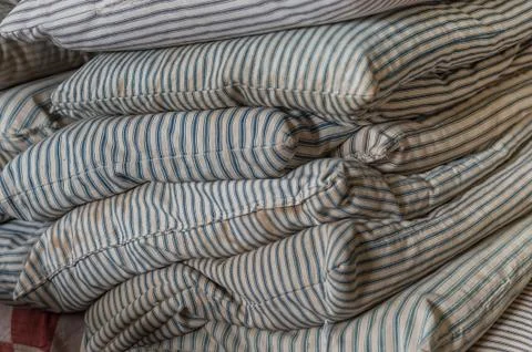 Old Pillows Stock Photos