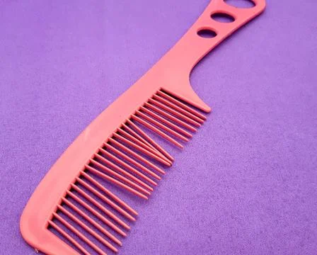 Old pink comb Stock Photos
