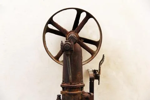 An Old Pipe Machine Photos