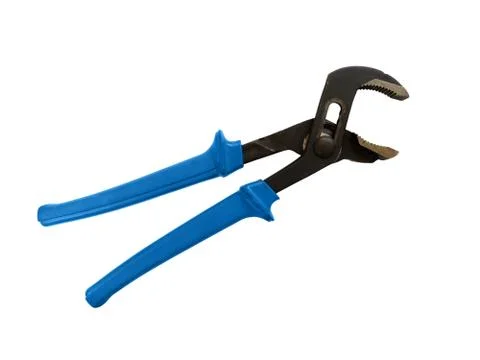 Old pipe wrench Stock Photos