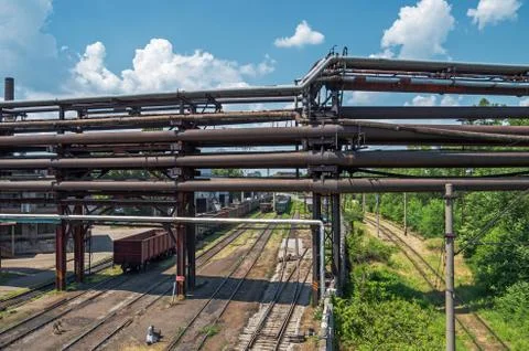 Old pipeline Stock Photos