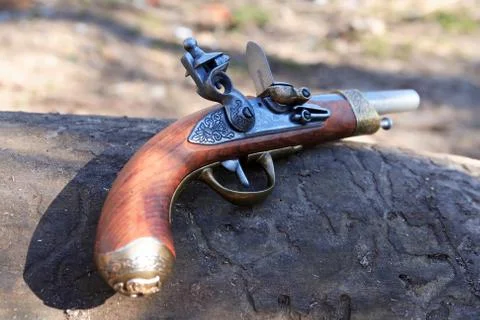Old pistol Stock Photos