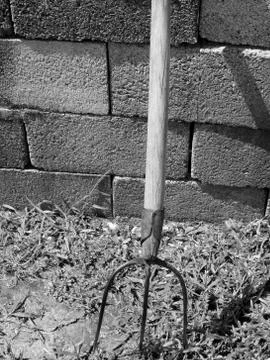 Old pitchfork Stock Photos