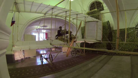 An old plane 2.7K Stock Footage 34790101