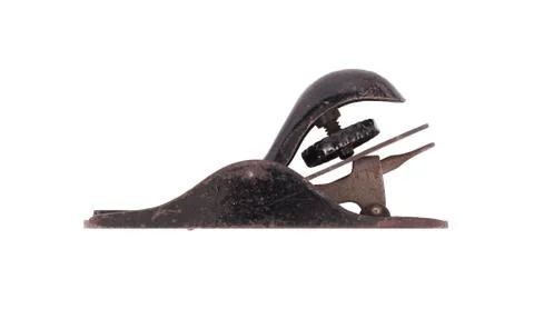 Old plane, isolated Stock Photos