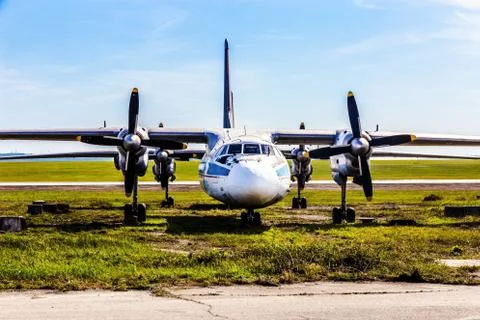 Old plane Stock Photos